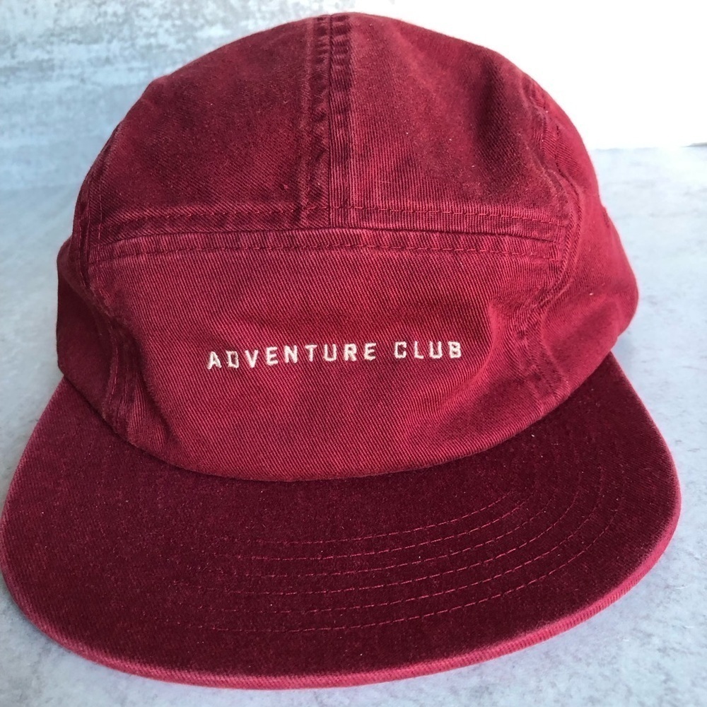 Will + Bear Archie Adventure Club Cap  Maroon One Size
